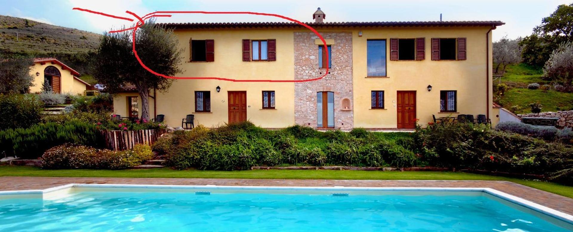 Agriturismo Fiordaliso Trevi Szoba fotó